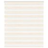 vidaXL Zebra rolgordijn 105x150 cm stofbreedte 100,9 cm marmerbeige