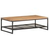 vidaXL Salontafel 110x60x35 cm massief acaciahout