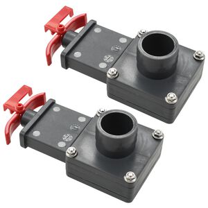 vidaXL Zwembadklep 2 st 1,5"