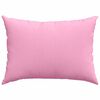 vidaXL Sofa Kussens 2 stuks Roze 70 x 50 cm Stof