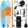 vidaXL SUP Board met zitplaats 2-in-1 TRITON 366 x 81 x 15 cm Blauw