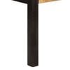 vidaXL Eettafel 120x60x76 cm massief mangohout