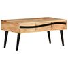 vidaXL Salontafel 88x50x42 cm massief acaciahout
