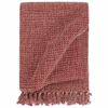 vidaXL Plaid 125x150 cm katoen wijnrood