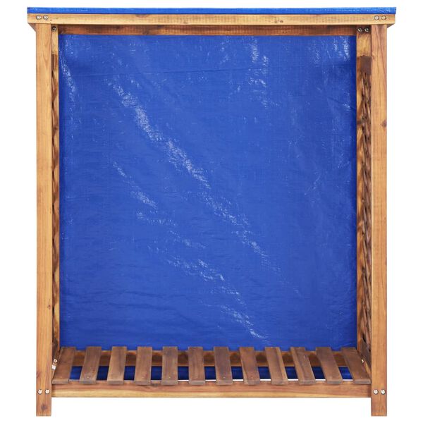 vidaXL Haardhoutopslag 105x38x115 cm massief acaciahout
