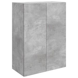 vidaXL Wandkast Betongrijs 66 x 34,5 x 90 cm Bewerkt hout