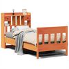 vidaXL Bedframe zonder matras massief grenenhout wasbruin 100x200 cm