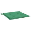 vidaXL Tuinstoelkussens 4 st 40x40x4 cm oxford stof groen