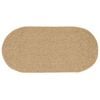 vidaXL Vloerkleed ZIZUR Bruin 200 x 100 cm Polypropyleen