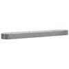 vidaXL Plantenbak 544x100x36 cm gegalvaniseerd staal grijs