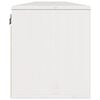 vidaXL Wandkasten 2 st 100x30x35 cm massief grenenhout wit