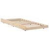 vidaXL Bedframe Bruin 90 x 190 cm Massief grenenhout