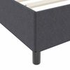 vidaXL Boxspringbed Donkergrijs 140 x 200 cm Fluweel