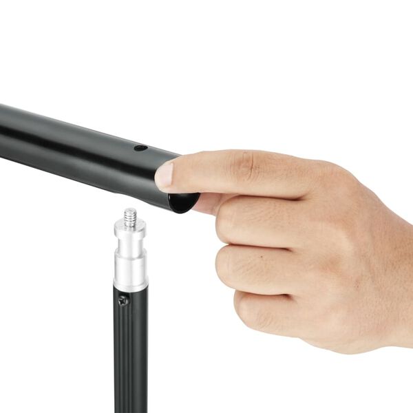 vidaXL Achtergrondsysteem 600x300 cm groen