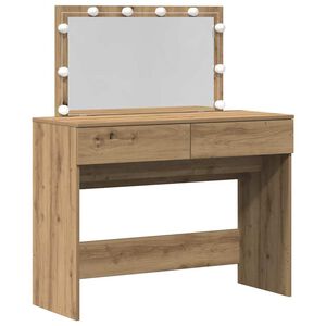 vidaXL Plafondtafel Artisan Eiken 100 x 40 x 120 cm Bewerkt hout
