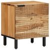 vidaXL Nachtkastje 40x33x46 cm Massief hout Acacia