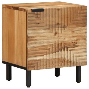 vidaXL Nachtkastje 40x33x46 cm Massief hout Acacia