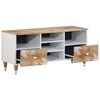 vidaXL Tv-meubel 100x33,5x46 cm massief mangohout