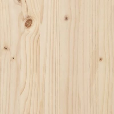 vidaXL Salontafel 55x55x30 cm massief grenenhout