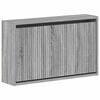 vidaXL Wandgemonteerde Schoenkast ARNHEM 71 x 17 x 43 cm Bewerkt hout