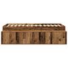vidaXL Bedframe met lade met opslag Oud Hout 80 x 200 cm Bewerkt hout