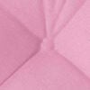 vidaXL Zitkussens 4 pcs Roze 40 x 40 x 12 cm Stof