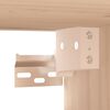 vidaXL Wandkast 60x30x30 cm massief grenenhout