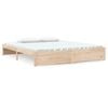 vidaXL Bedframe massief hout 180x200 cm