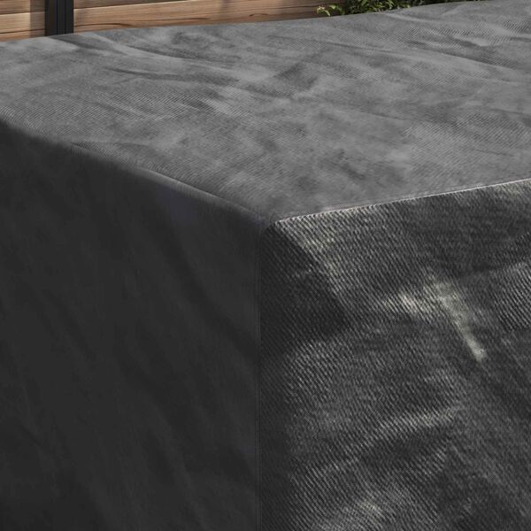 vidaXL Meubelhoes Effen Zwart 240 x 160 x 100 cm 600D