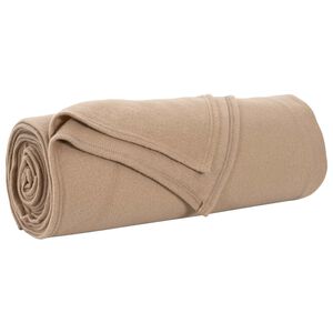 vidaXL plaid Camel 280 x 210 cm 0.8 kg Fleece