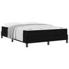 vidaXL Boxspringbed met matras Zwart 160 x 200 cm Stof