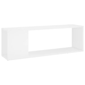 vidaXL Tv-meubel 100x24x32 cm bewerkt hout wit