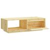 vidaXL Salontafel 110x50x33,5 cm massief vurenhout