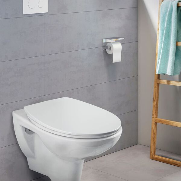 CORNAT Toiletbril met soft-close PREMIUM 4 duroplast wit