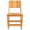 vidaXL Tuinstoelen 8 st inklapbaar 47x61x90 cm massief teakhout