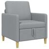 vidaXL Bank met opslag Lichtgrijs 72 x 78 x 87 cm Polyester