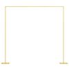 vidaXL Trouwrand Goud 338 x 35 x 300 cm Staal