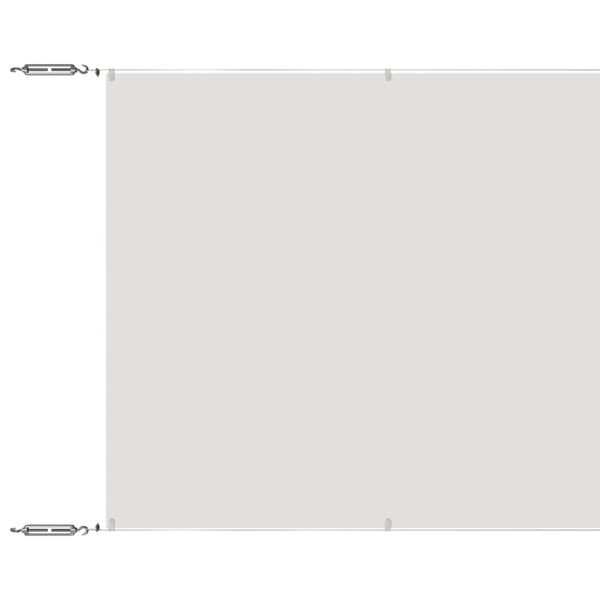 vidaXL Luifel verticaal 180x1200 cm oxford stof wit