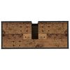 vidaXL Badkamerkast met plank Oud Hout 80 x 33 x 60 cm Bewerkt hout
