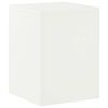 vidaXL Plantenstandaard Wit 30 x 30 x 40 cm Staal