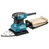 Makita Vlakschuurmachine 200 W blauw en zwart