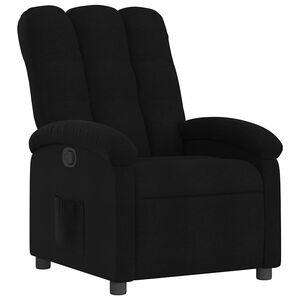 vidaXL Relaxfauteuil Zwarte Stof