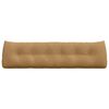 vidaXL Rugkussen Bruin 180 x 24 x 50 cm Fluweel