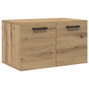 vidaXL Wandkast 60 x 36,5 x 35 cm Bewerkt hout Artisan Eiken