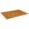 vidaXL Badmatten Naturel 105 x 160 cm Massief Acaciahout