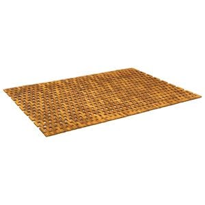 vidaXL Badmatten Naturel 105 x 160 cm Massief Acaciahout