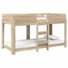 vidaXL Bunk Bed voor Kinderen Sonoma Eiken 80 x 200 cm Bewerkt hout