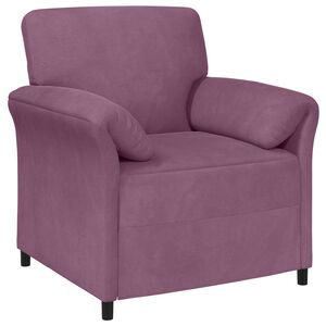 vidaXL 1-Zits Bank Paars 88 x 83 x 95 cm Fluweel