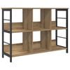 vidaXL Boekenkast 6-laags 102 x 32 x 72,5 cm Bewerkt hout