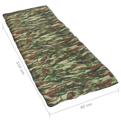 vidaXL Slaapzakken 2 st envelop lichtgewicht 10 ℃ 1100 g camouflage